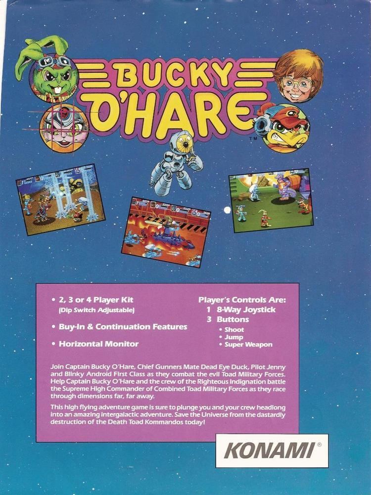 Bucky O'Hare (arcade game) Bucky O39Hare Game Giant Bomb