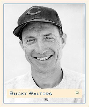 Bucky Walters William Henry Walters Cincinnati Reds