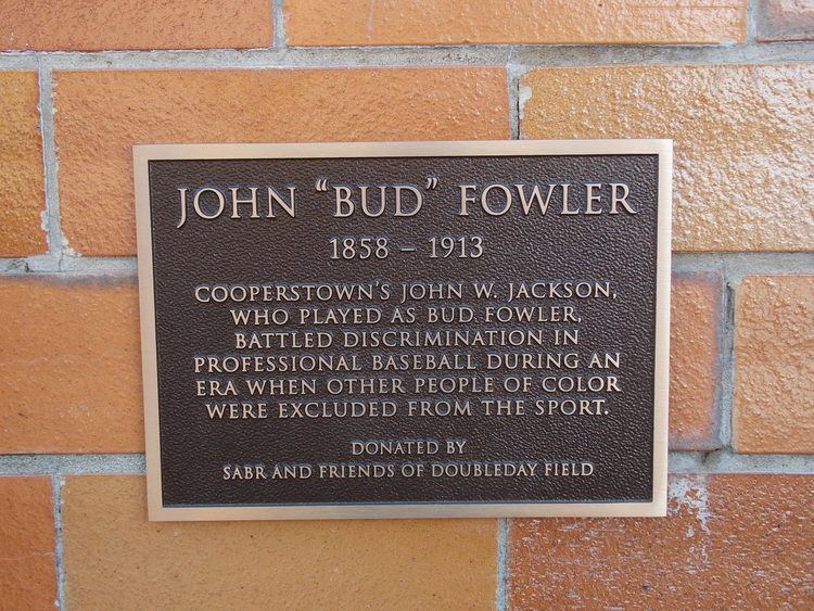 Bud Fowler SABR Bud Fowler and a Taste of Cooperstown Seamheadscom