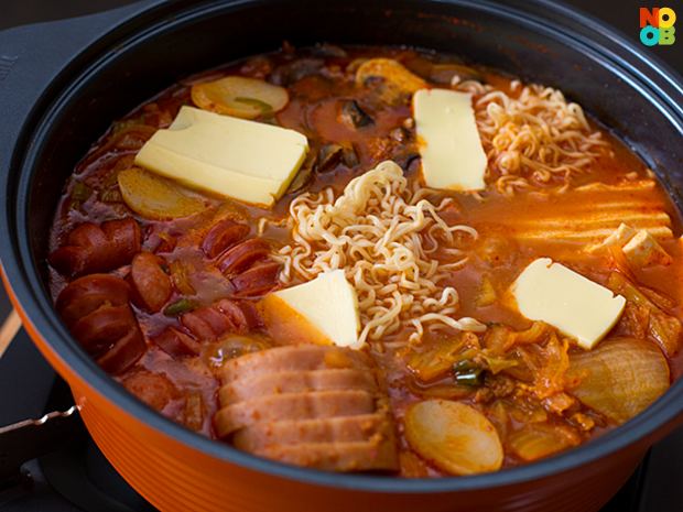 Budae-jjigae Korean Army Base Stew Budae Jjigae