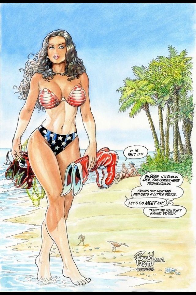 Budd Root Wonder Woman by Budd Root root budd Pinterest Wonder