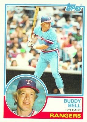 Buddy Bell 1983 Topps Blog 330 Buddy Bell Texas Rangers