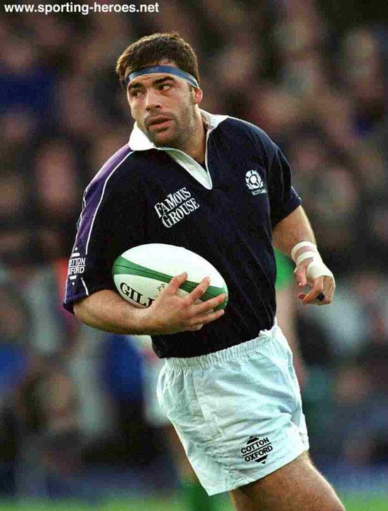 Budge Pountney Budge POUNTNEY International Rugby Caps for Scotland Scotland