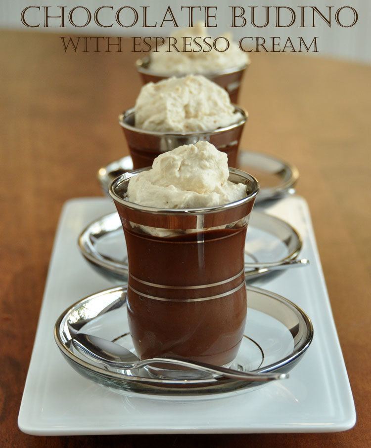Budino Chocolate Budino With Espresso Cream Former Chef