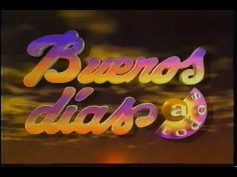 Buenos Días a Todos Intro Buenos Dias a Todos TVN Noviembre 1994 YouTube