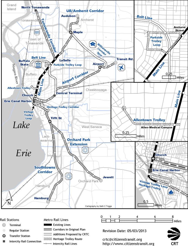 Buffalo Metro Rail BUFFALO Metro Rail amp Buses SkyscraperCity