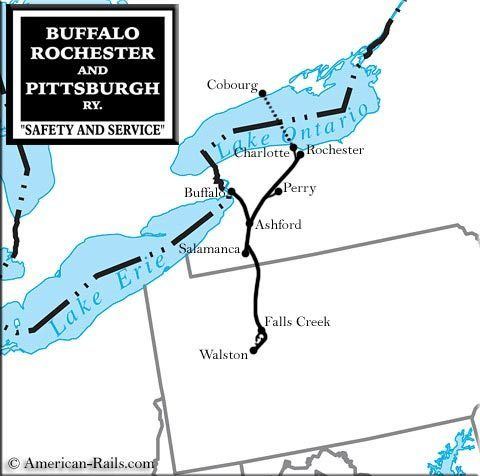 Buffalo, Rochester and Pittsburgh Railway The Buffalo Rochester and Pittsburgh Railway