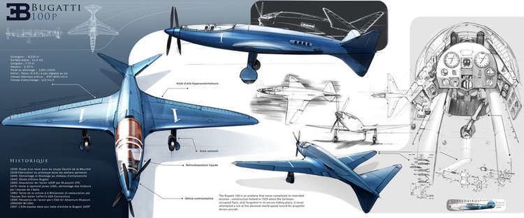 Bugatti Model 100 Bugatti39s Forgotten Superplane Speedville