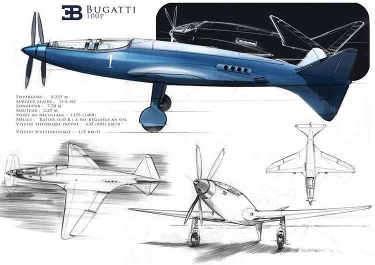 Bugatti Model 100 The Bugatti Model 100 was a purpose built air racer designed to