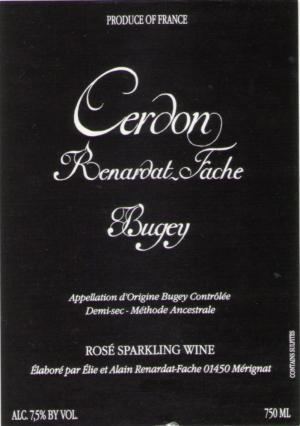 Bugey wine LOUISDRESSNER RenardatFche