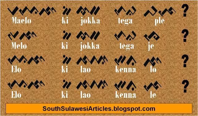 Buginese language Knowing The Dialect of Bugis Language on South Sulawesi The Heaven