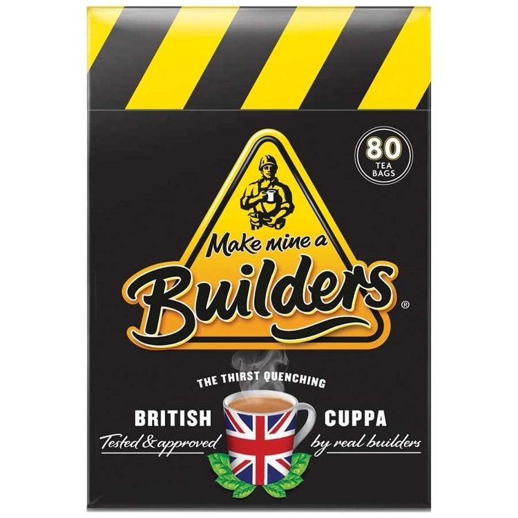 Builder's tea Builders 80 Tea Bags Best By Aug 2017