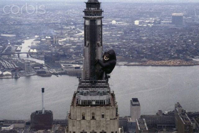 Building a Building movie scenes But the Empire State Building was losing ground to newer more fashionable skyscrapers The owners Harry and Leona Helmsley thought the inflatable King 