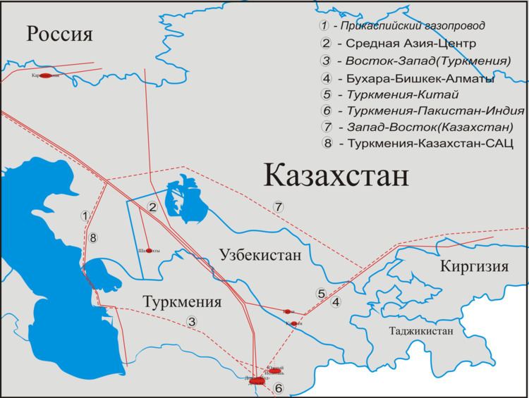 Bukhara–Tashkent–Bishkek–Almaty pipeline