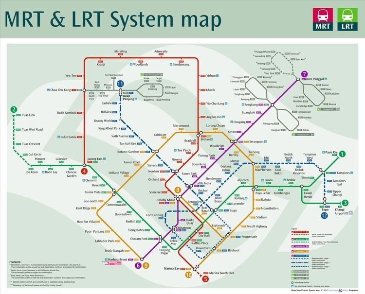 Bukit Panjang LRT Line Bukit Panjang LRTMRT Station BP6DT1 Bukit Panjang Jelebu Road