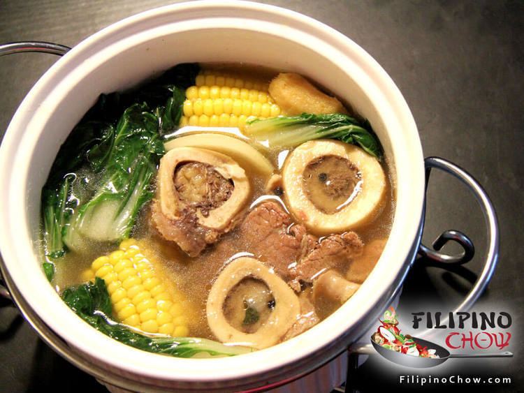 Bulalo Bulalo Beef Bone Marrow Soup Filipino Chow39s Philippine Food and