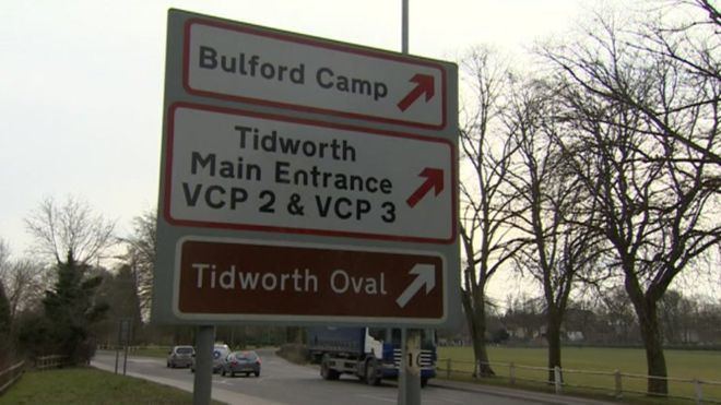 Bulford Camp Rifle39 sighting at Bulford Camp not suspicious BBC News