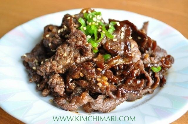 Bulgogi Bulgogi Korean Beef BBQ