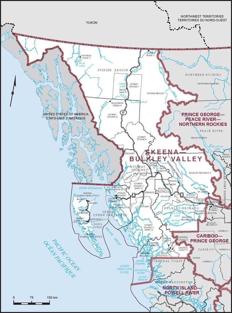 Bulkley Valley SkeenaBulkley Valley Maps Corner Elections Canada Online