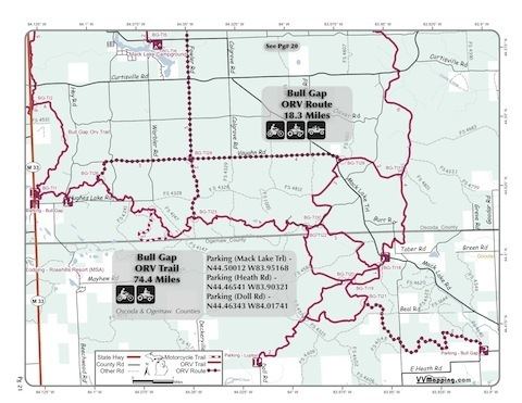 Bull Gap Bull Gap Trail Information VVMappingcom