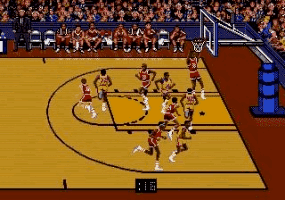 Bulls vs Lakers and the NBA Playoffs Play Bulls vs Lakers amp the NBA Playoffs Online Sega Genesis Mega