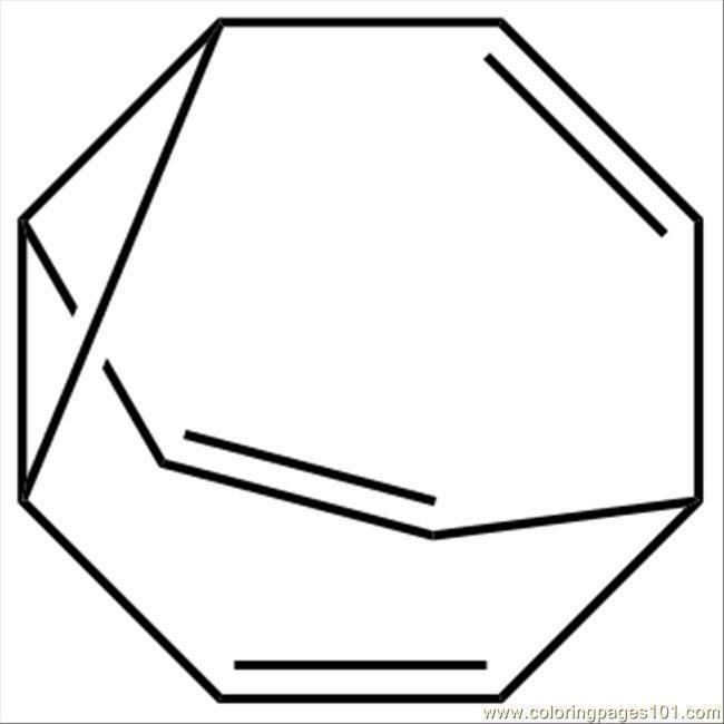 Bullvalene Bullvalene Structure Coloring Page Free Structures Coloring Pages