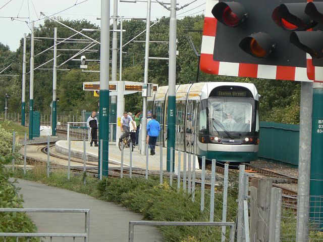 Bulwell Forest tram stop