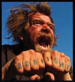 Rufus Hannah, a "Bumfights" participant