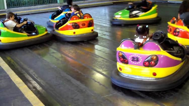 Bumper cars Six Flags Bumper cars YouTube