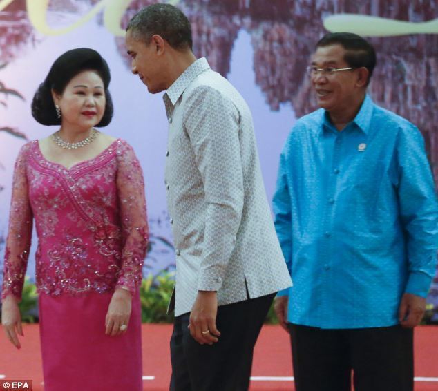 Bun Rany Did Cambodias first lady mock Obama with a greeting thats meant