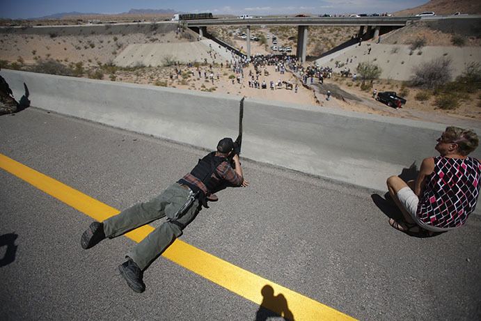 Bundy standoff War in the West The Bundy Ranch Standoff and the American Radical