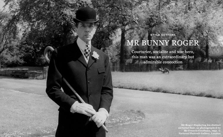Bunny Roger MR BUNNY ROGER STYLE SETTER The Journal MR PORTER