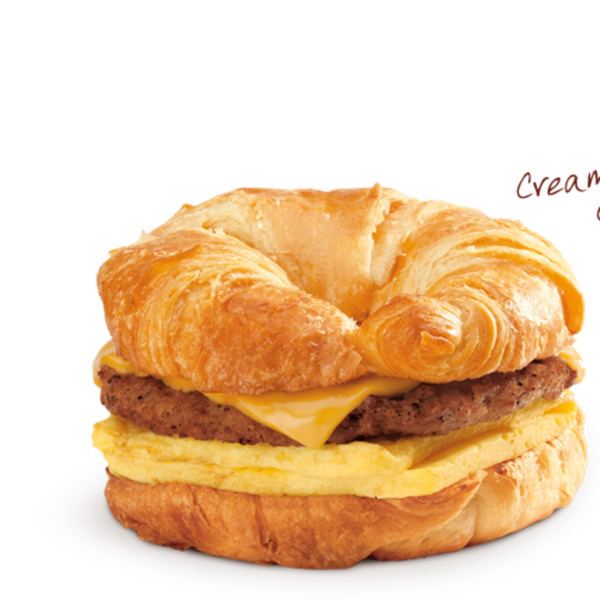 Burger King breakfast sandwiches Sausage Egg amp Cheese CROISSAN39WICH Burger King View Online Menu