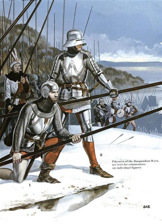Burgundian Wars The Swiss at War 13001500 Pikemen of the Burgundian Wars Osprey