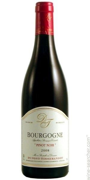 Burgundy wine Tasting Notes Domaine DupontTisserandot Bourgogne Rouge Burgundy
