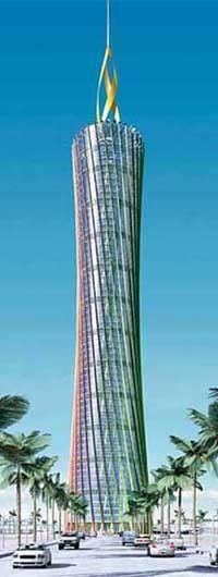 Burj al-Taqa Jetson Green S2 Zero Emissions Zero Energy Office Tower Burj