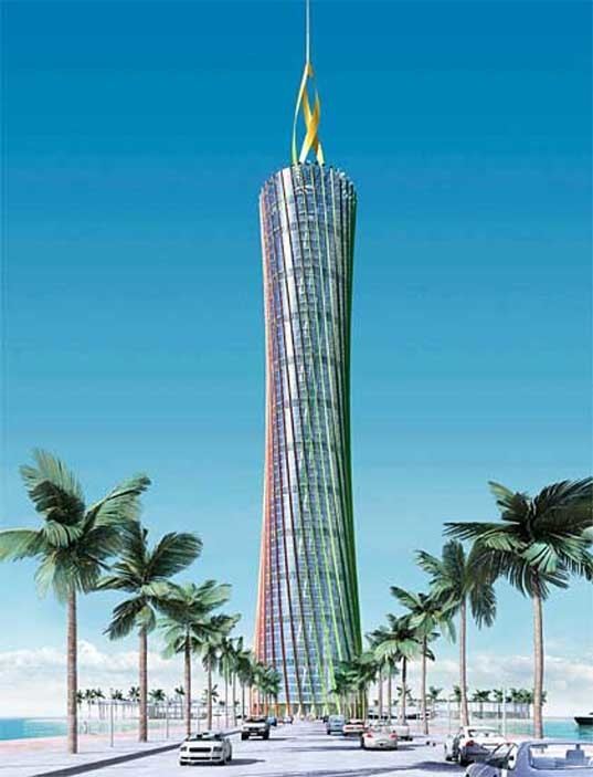 Burj al-Taqa BURJ ALTAQA ZeroEnergy Tower for the Middle East Inhabitat
