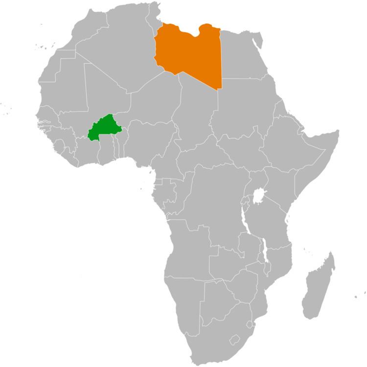 Burkina Faso–Libya relations