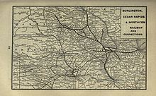 Burlington, Cedar Rapids and Northern Railway httpsuploadwikimediaorgwikipediacommonsthu