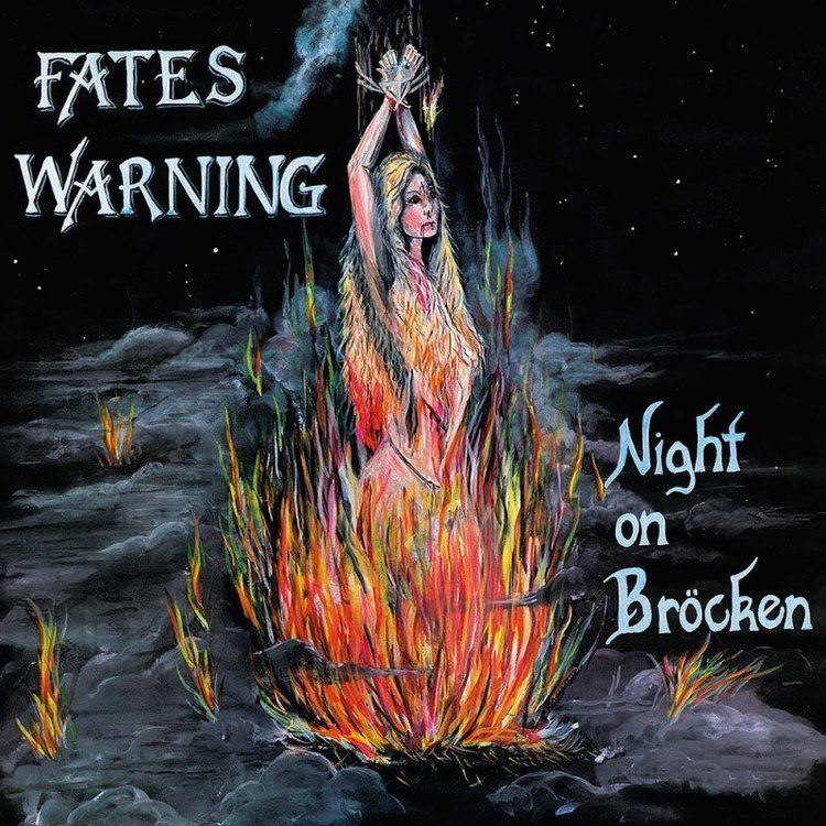 Burning Witch FATES WARNING Night on Brcken LP GREY BURNING WITCH COVER 17