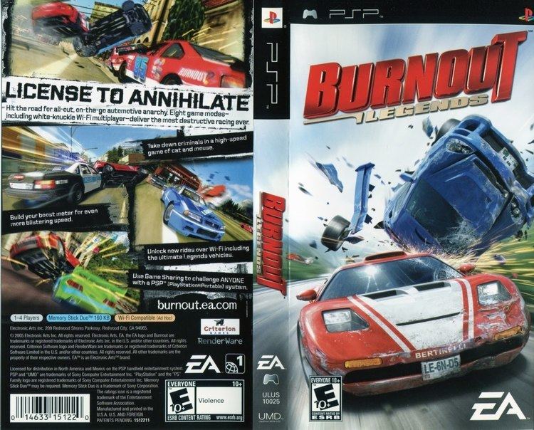 Burnout Legends Burnout Legends PSP Gameplay PPSSPP Emulator for PC Road Rage