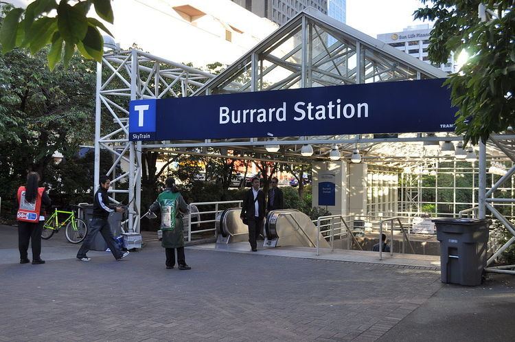 Burrard station
