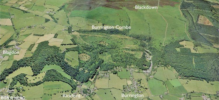 Burrington Combe Burrington Combe Locality areas Foundations of the Mendips
