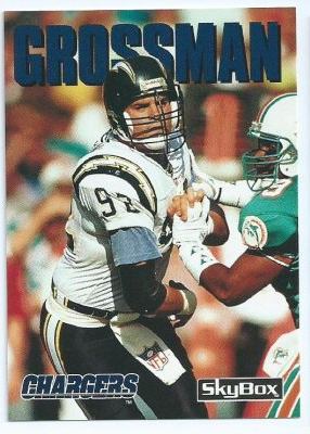 Burt Grossman SAN DIEGO CHARGERS Burt Grossman 216 SKYBOX Impact 1992 NFL