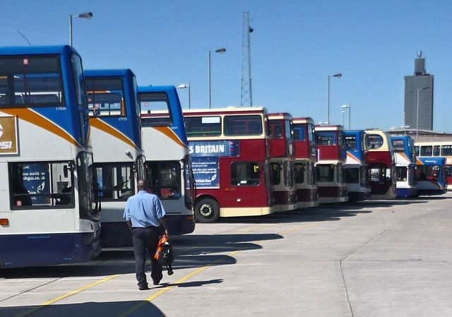 Bus deregulation in Great Britain