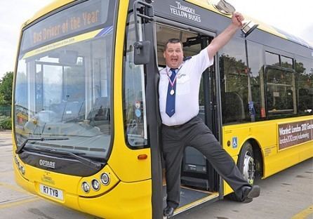 Bus driver Yellows39 driver named UK Bus Driver of the Year