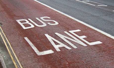 Bus lane The Manchester bus lane which made the council rich UK news The