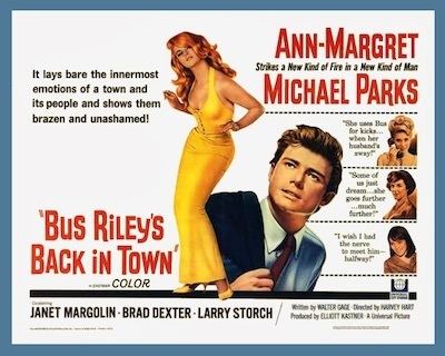 Bus Riley's Back in Town BUS RILEYS BACK IN TOWN DVD 1965 movie on DVD ANNMARGRET