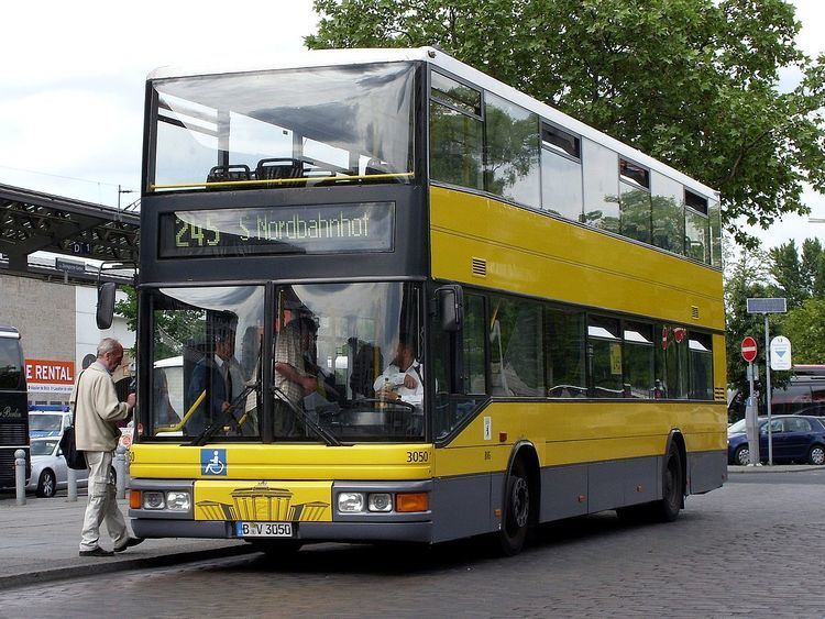 Bus transport in Berlin