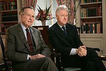 Bush–Clinton era httpsuploadwikimediaorgwikipediacommonsthu